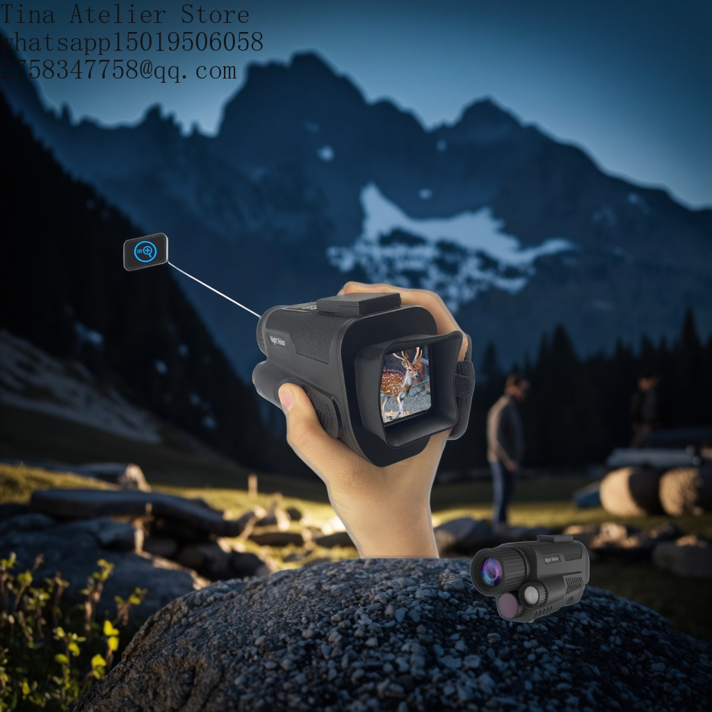 Z9001 Telescopio Térmico Monoc - Thermal Scope Night Vision Monocular reseña y precio