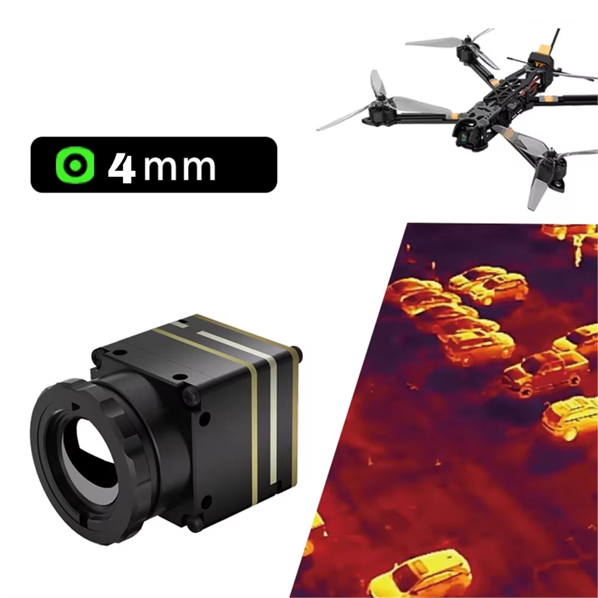 Módulo de Imagen Térmica Infra - Thermal Imaging Camera 256X192 reseña y precio