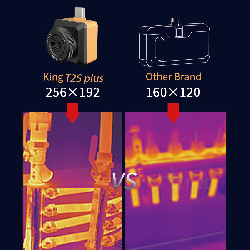 InfiRay T2S + cámara térmica i - Nf 521 Thermal Imaging Camera reseña y precio