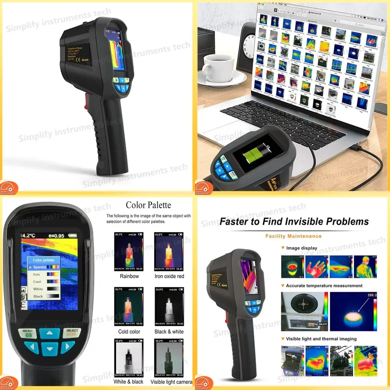 Cámara de imagen térmica RX-35 - Thermal Imaging Camera 256X192 reseña y precio
