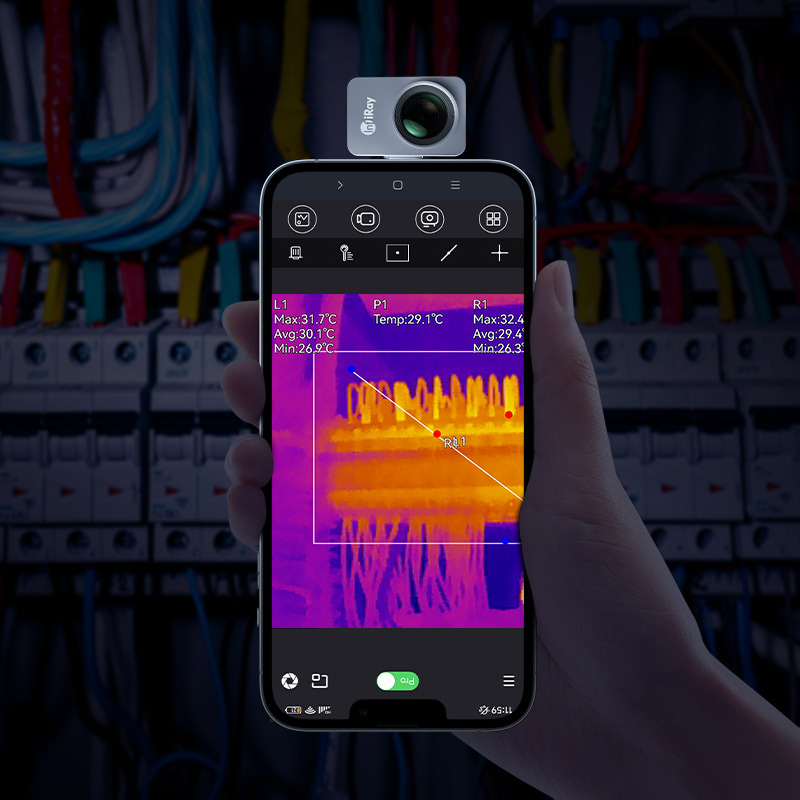Cámara de Imagen Térmica Infir - Nf 521 Thermal Imaging Camera reseña y precio